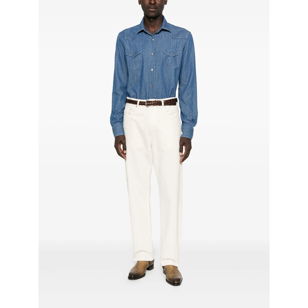 Barba Napoli Shirts - Blue | ad2a9454c2dbddddb92bce1f90b9182ad6ab704c