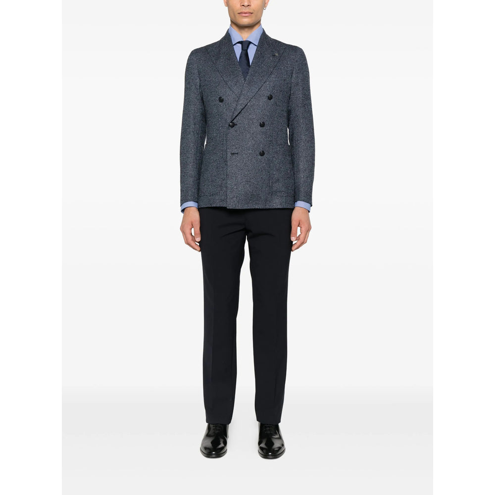 Barba Napoli Shirts - Blue, White | 0644069dcc12bf93cfe3b181d4fa9052f681a44b