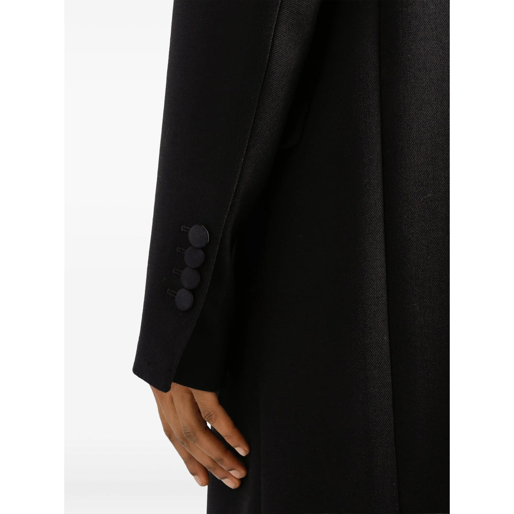 Dolce & Gabbana Coats - Black | f89beffc0c4583c9f99258ee6dc76cc09fcee7ea