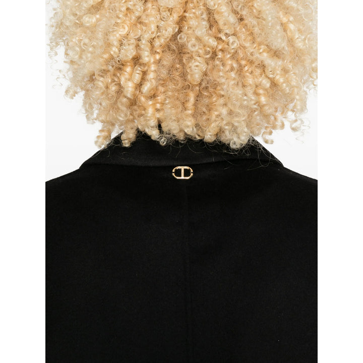 Twinset Coats - Black | 8fd1f577563c2290a698bfd91dbe4ba96c36347b