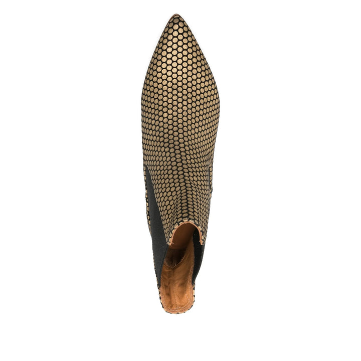 Chie Mihara Shoes - Gold, Black | 7cab6f0983ca7be9259b7845b47b88fabc23eb48