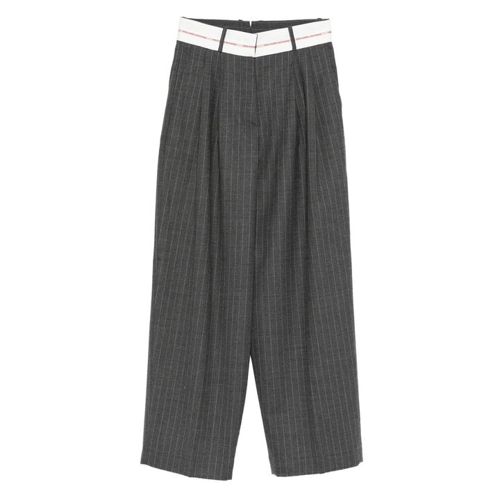 Nine In The Morning Pants - Gray, Red | 305bdd09f1aa7d625448d4126d29ed9b6af18263