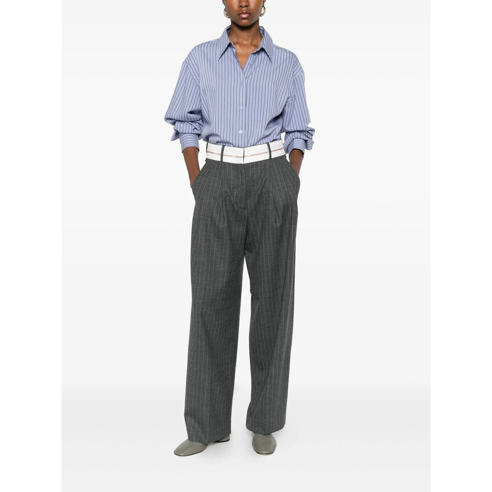 Nine In The Morning Pants - Gray, Red | 8a354eadf17c4107a081f728c458689715a7b857