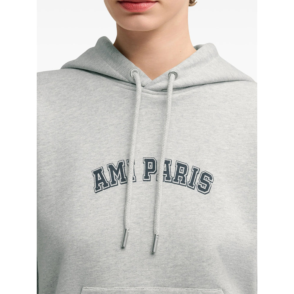 Ami Paris Sweatshirts - Gray | da96ac52eeba091e079558a56cc577853894c314