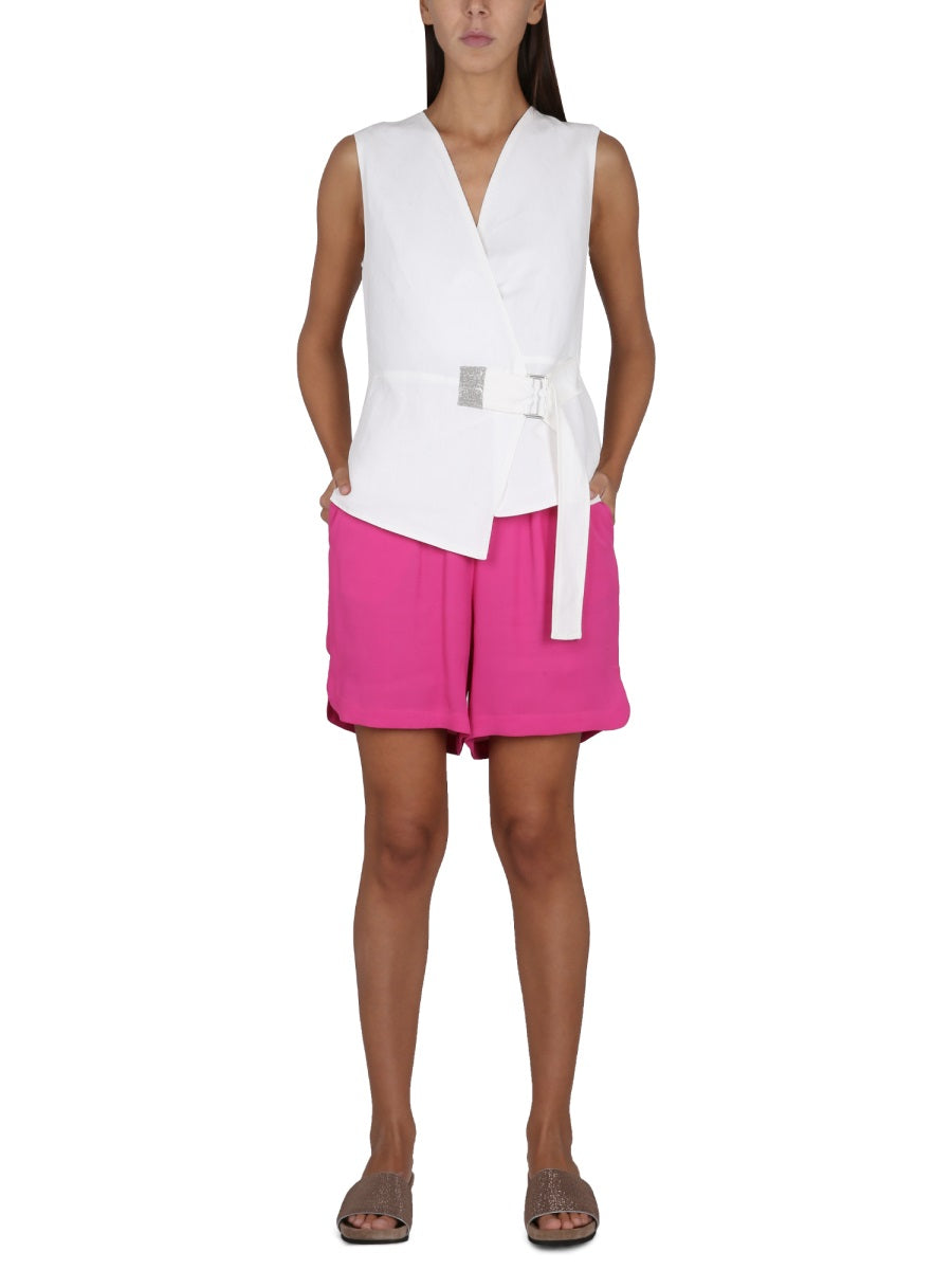 Fabiana Filippi Shorts - Fuchsia | Wanan Luxury