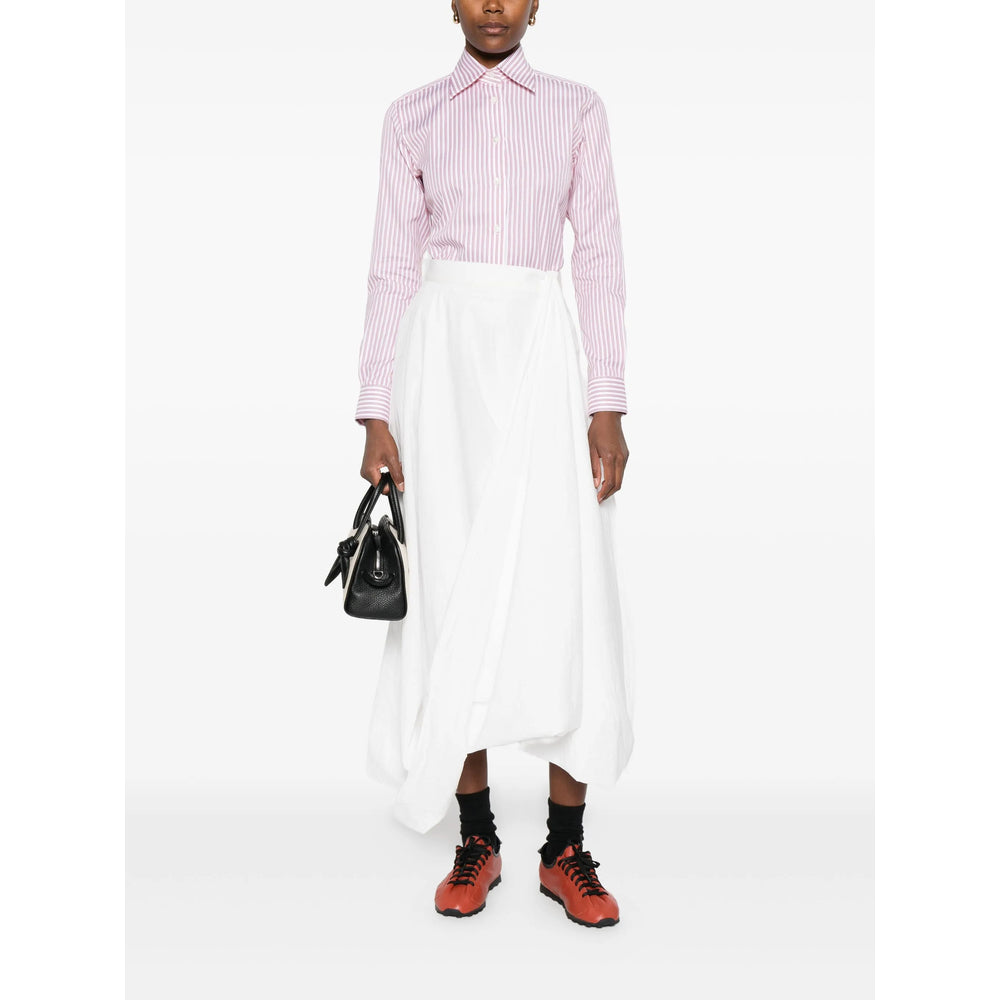 Mazzarelli Shirts - White, Red | 78c02a40217fa5ca37b5a161ecd4928d22aa3a22