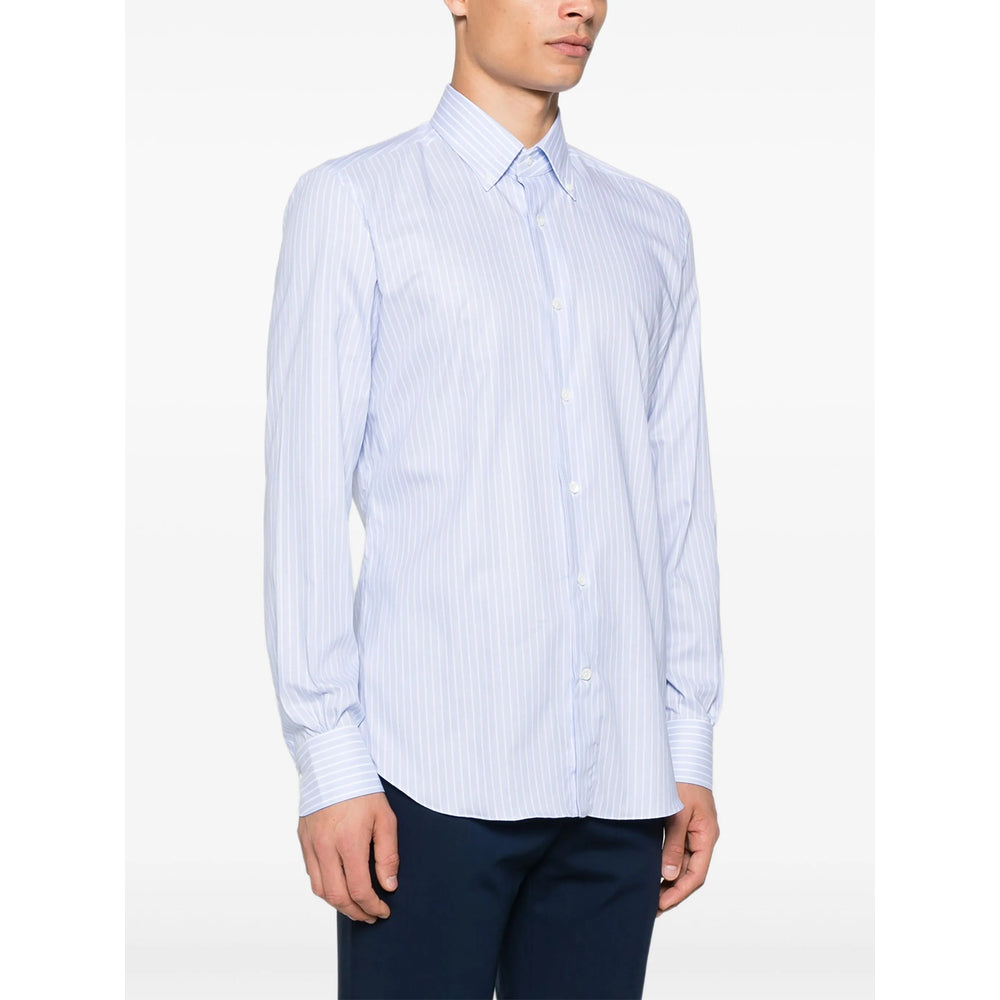 Mazzarelli Shirts - Blue | 58792047371eb97064ce71a0356bc47df1c5e930