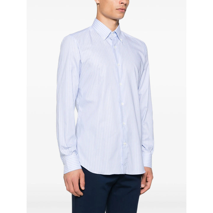 Mazzarelli Shirts - Blue | 58792047371eb97064ce71a0356bc47df1c5e930