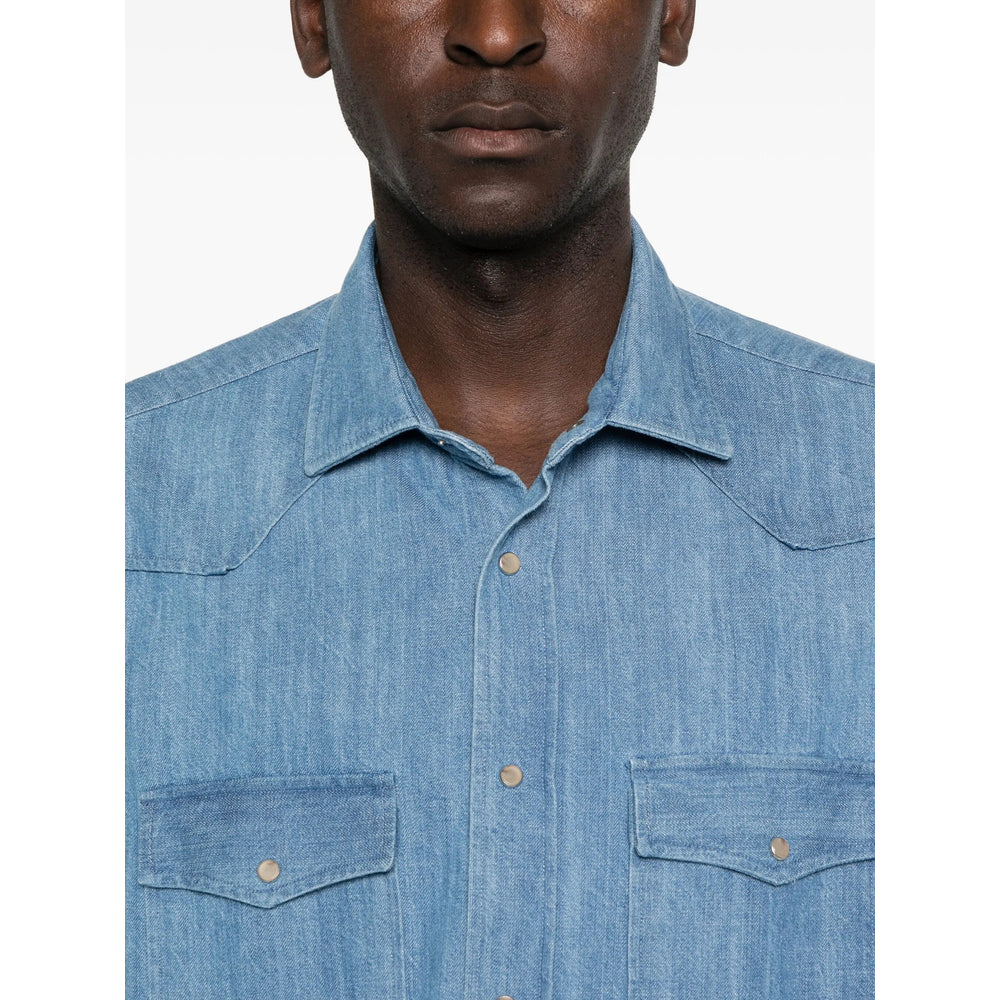 Mazzarelli Shirts - Blue | 5e21f850eb5a00d597b272c2f010646f6652422c