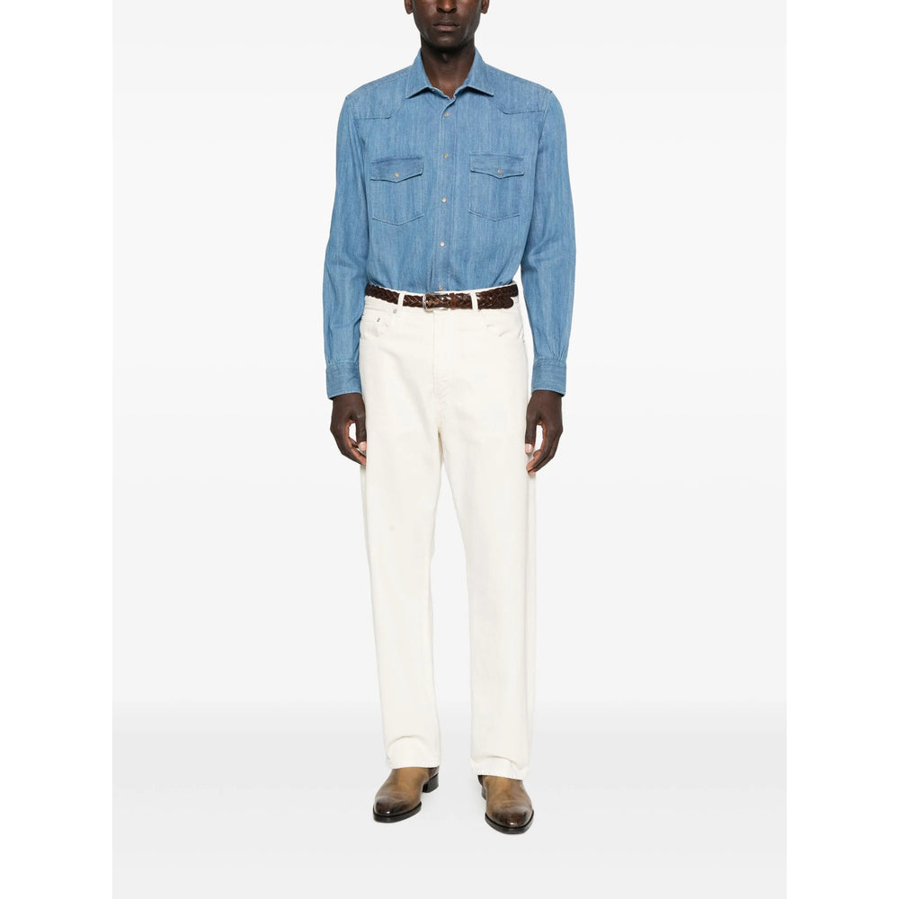 Mazzarelli Shirts - Blue | 4a815fa2c870331f74a7324092359b4f96706779