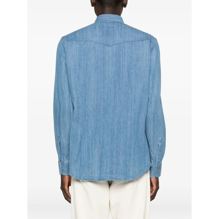 Mazzarelli Shirts - Blue | 527133600aedcf662c5e01c82e390a629e207b12