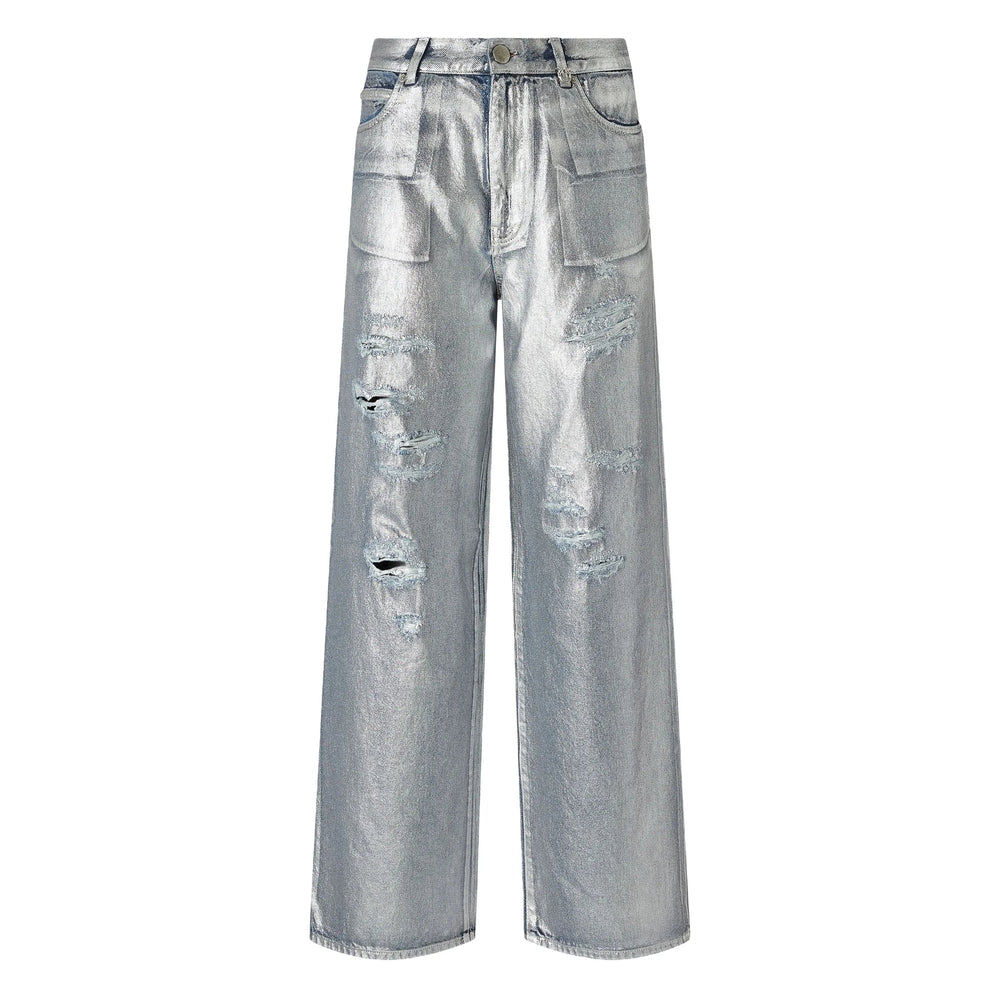 Pinko Denim - Silver | a382c5e5296ee882a7a86381029080b583f11d69