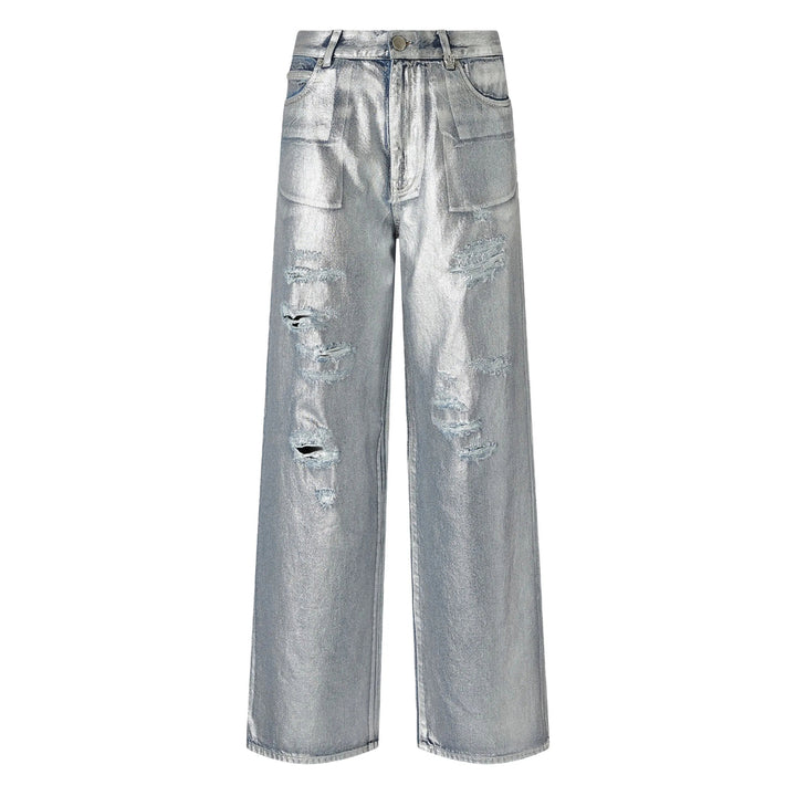 Pinko Denim - Silver | a382c5e5296ee882a7a86381029080b583f11d69