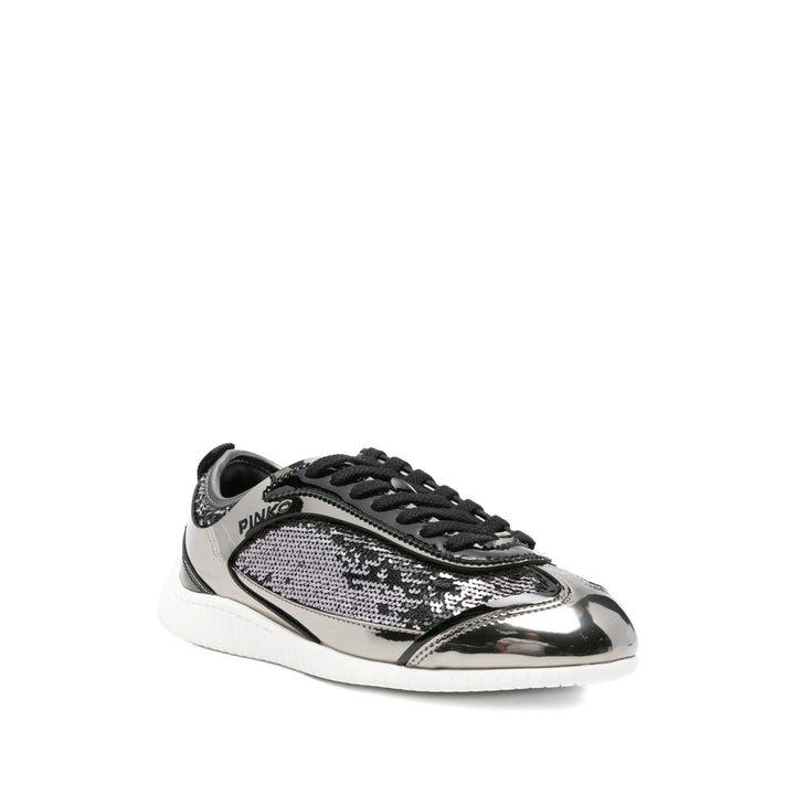 Pinko Sneakers - Silver, Black | deb6ae9889db2287bcdcf5f55ec3310becf320be