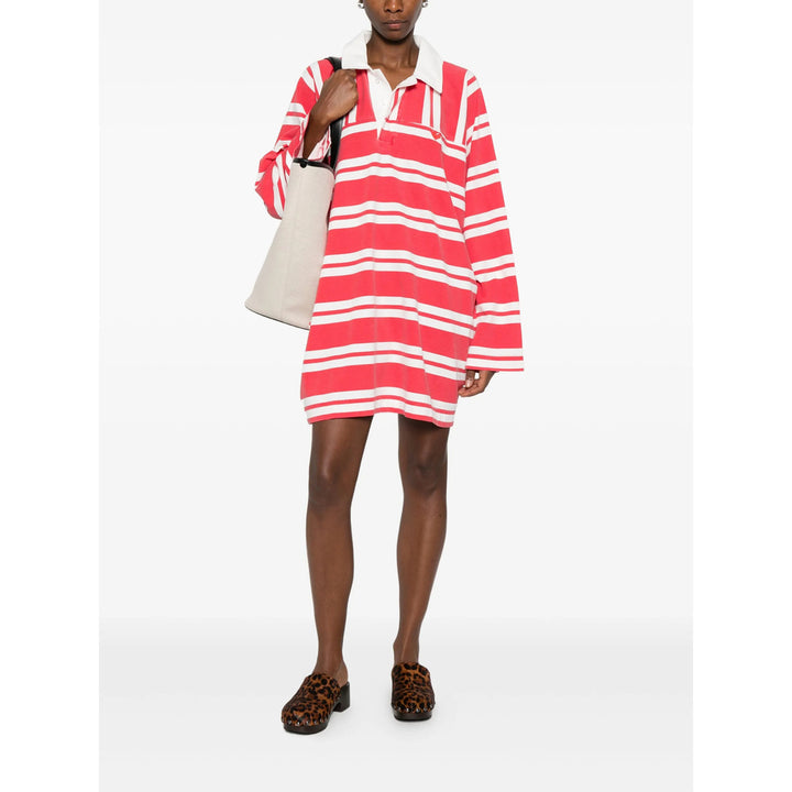 Bellerose Dresses - Red, White | 0bd31b5163b28f841fc71bf47f17b6b4fed00b6d