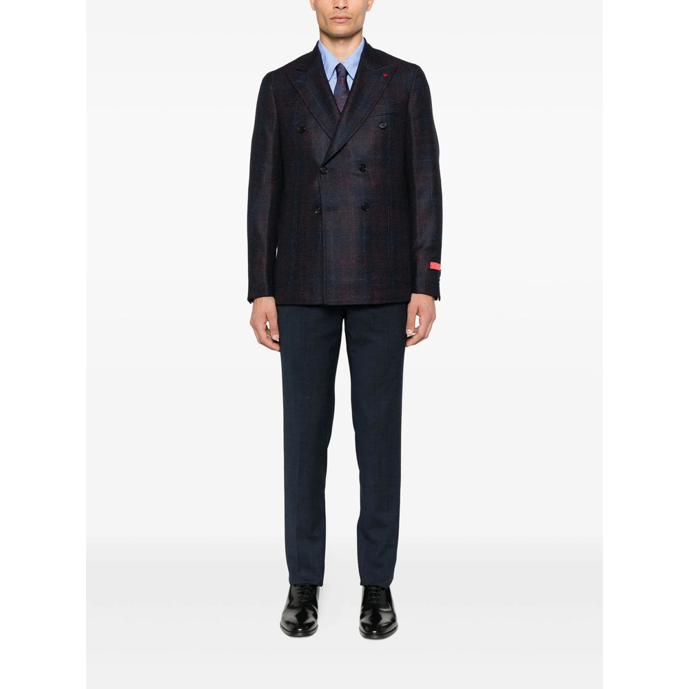 Isaia Jackets - Blue, Red | de379149b9ae5fbd0aa8bb450aff37dd1cf3d712