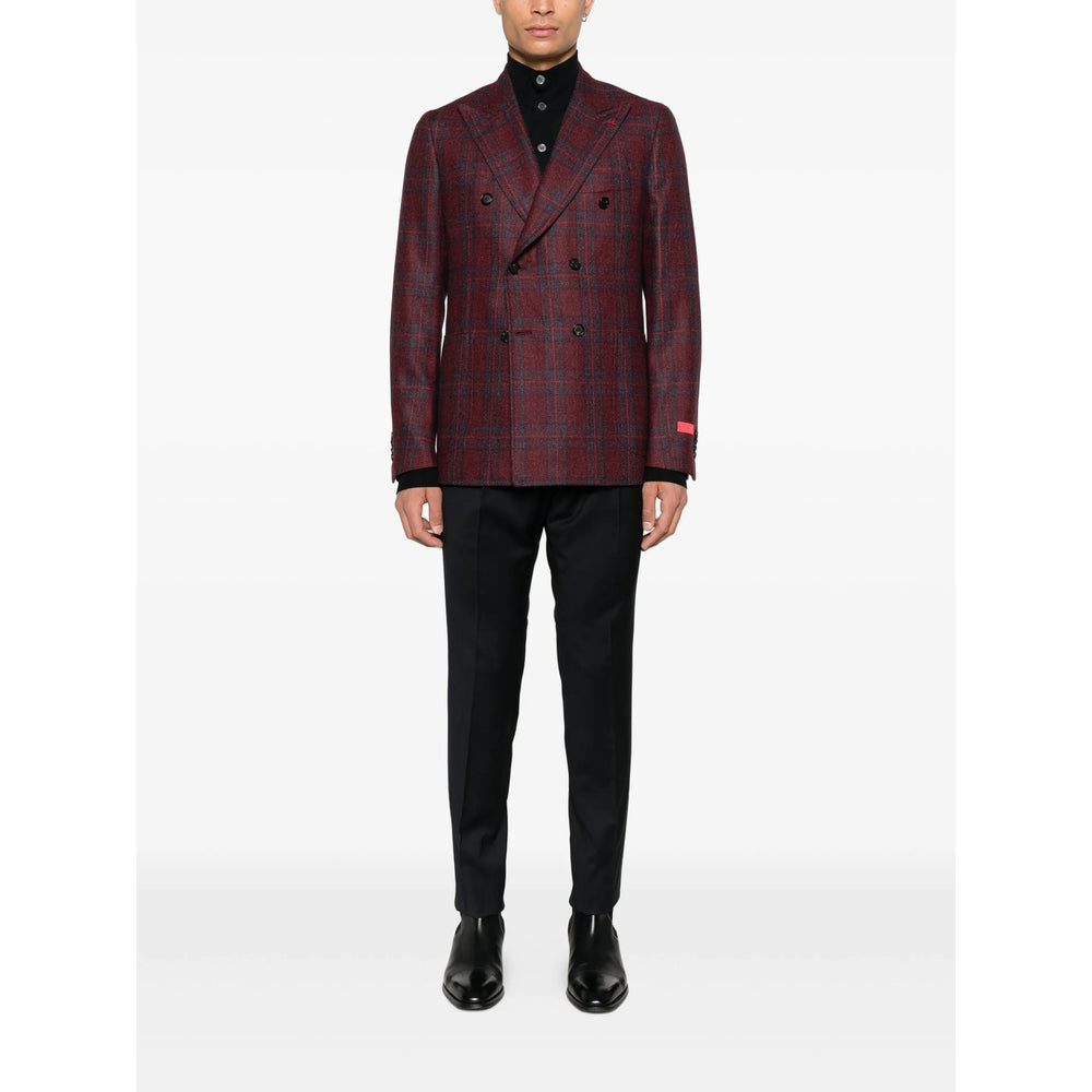 Isaia Jackets - Red | 5b81a23e4bcd57728e5e2cfb7bee1d78cde6221b