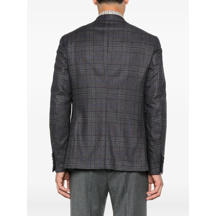 Isaia Jackets - Brown, Blue | 7764a12cdb0ffee50bd1e761ddcc70fc251c2414