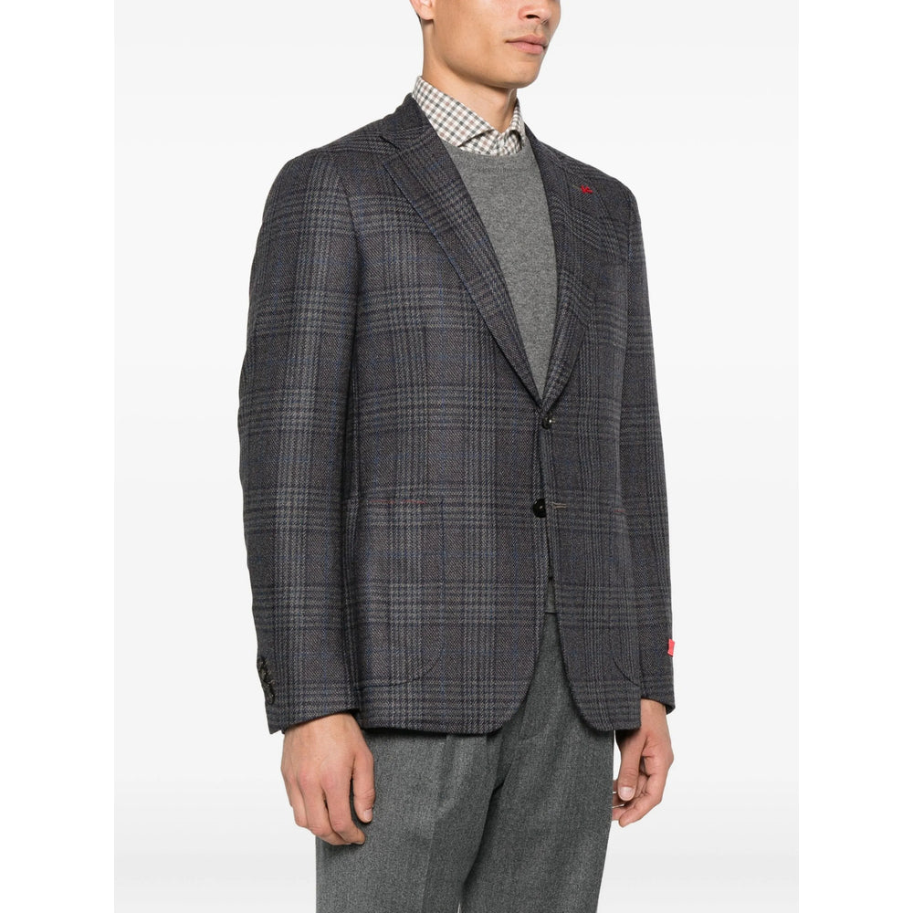 Isaia Jackets - Brown, Blue | 3f047d0af35eea431cc93d01f9c5600903dac27e