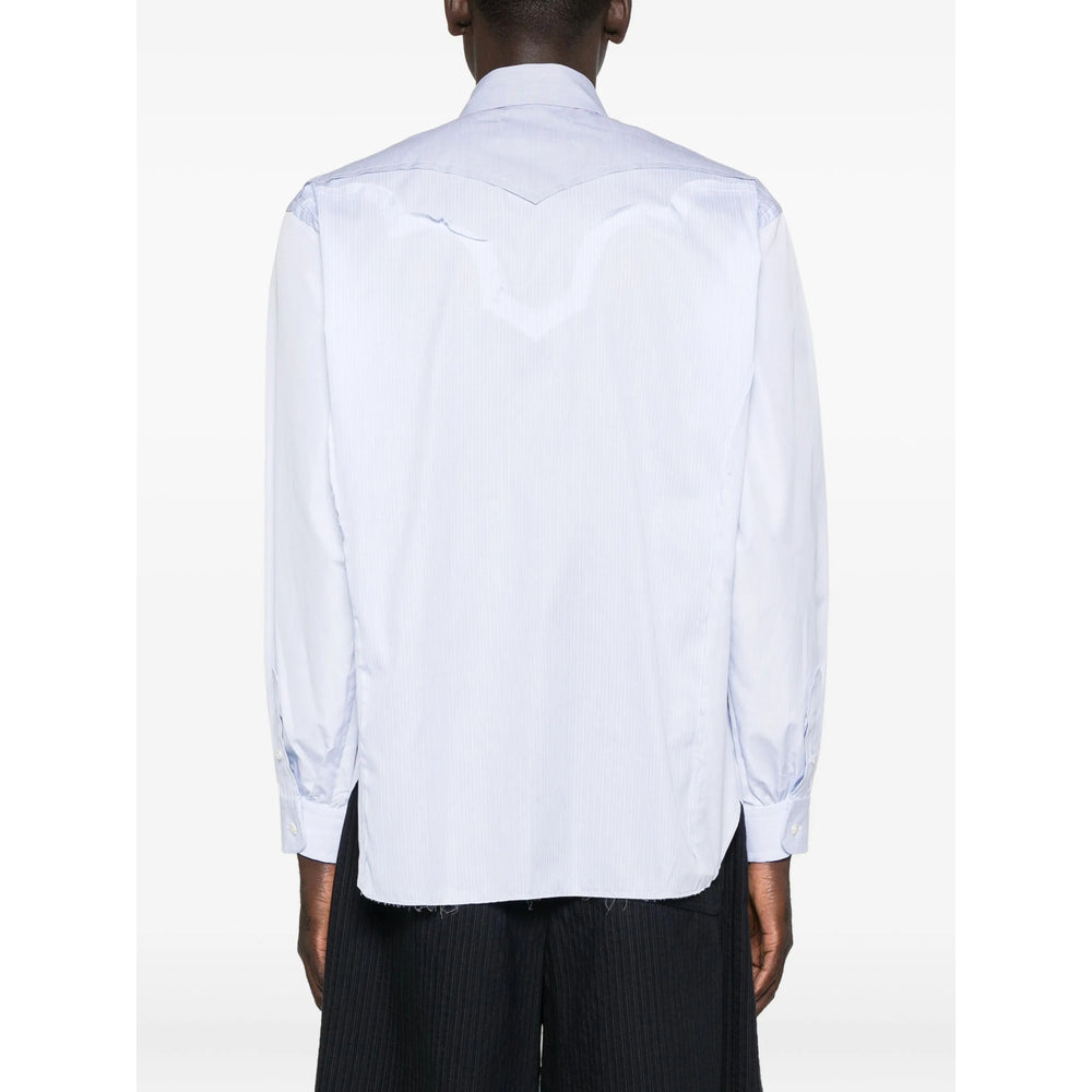 Maison Margiela Shirts - Blue | 112a13c8612f9850eef1b39df73776ad9d5fa450