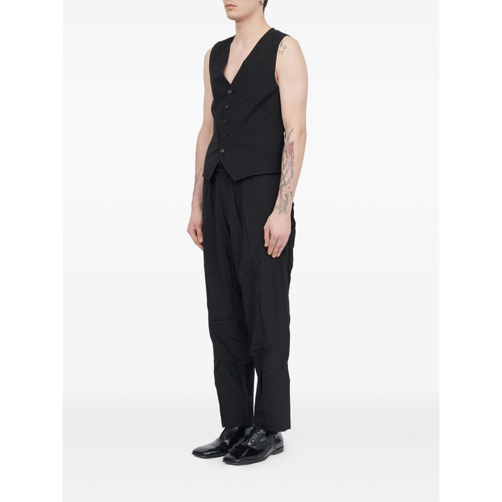 Mm6 Maison Margiela Outwear Waistcoats - Black | 49c6bb266d28359e71bd89cdaa2099fee1df93b8