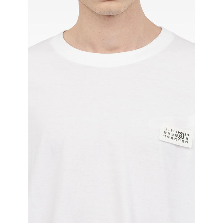 Mm6 Maison Margiela T Shirts - White | e35bca11cfa1a5719c1c5100e949d4122d504b90