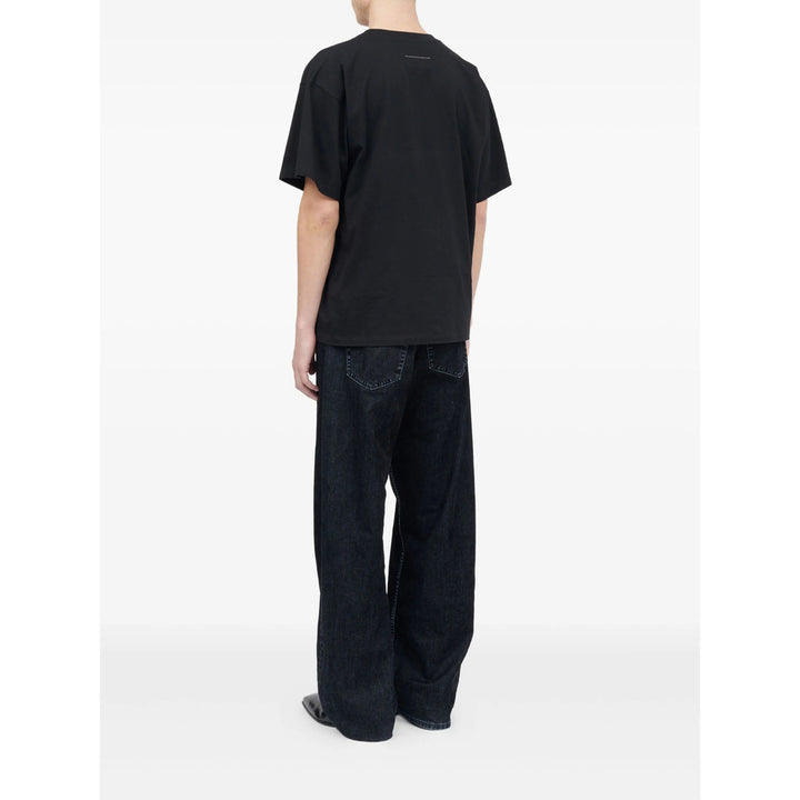 Mm6 Maison Margiela T Shirts - Black | 080fbddde230ae7da372964a281375c0b04caeba