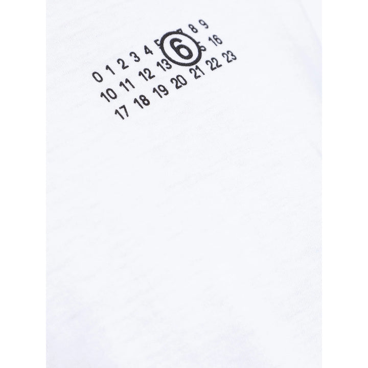 Mm6 Maison Margiela T Shirts - White | 7e14af44e0375c6d7f9e23329d935c8771b745f4