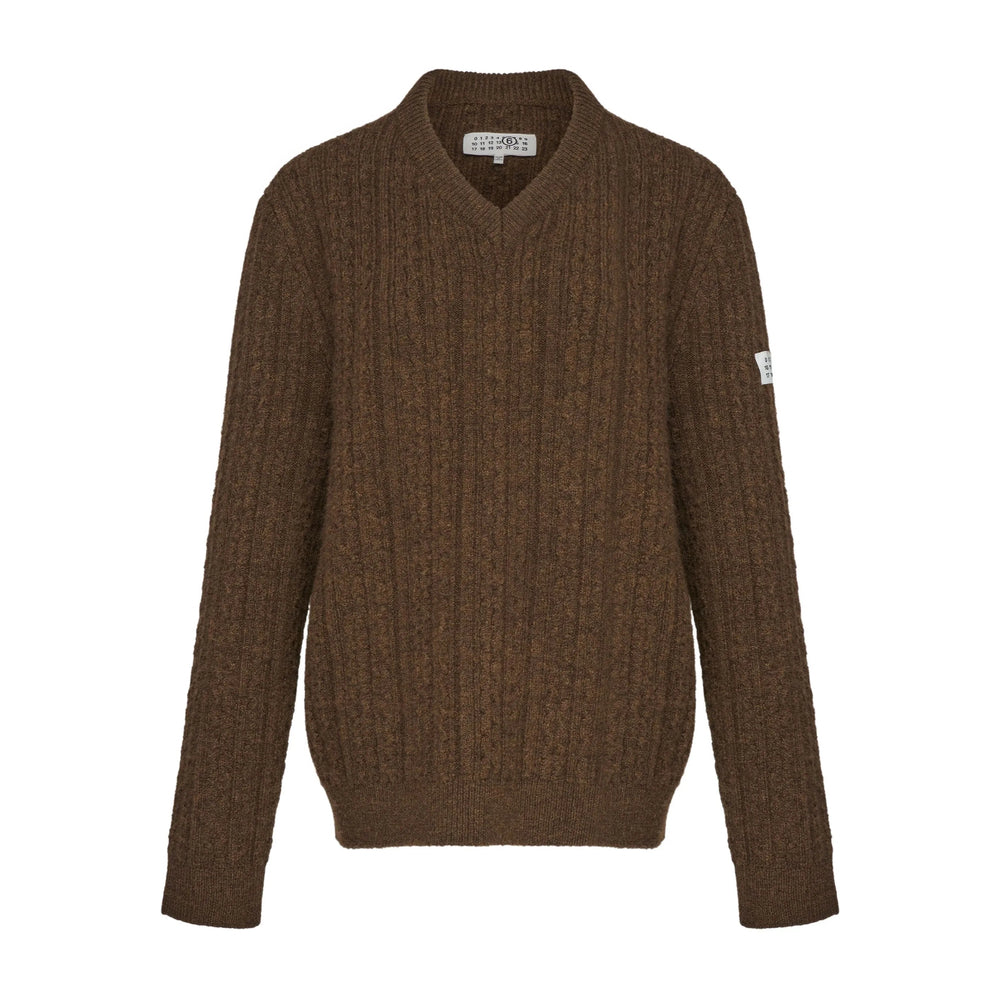 Mm6 Maison Margiela Sweaters - Brown | 3dda888ebd866f50aab56bf1d3e1266f9239832a