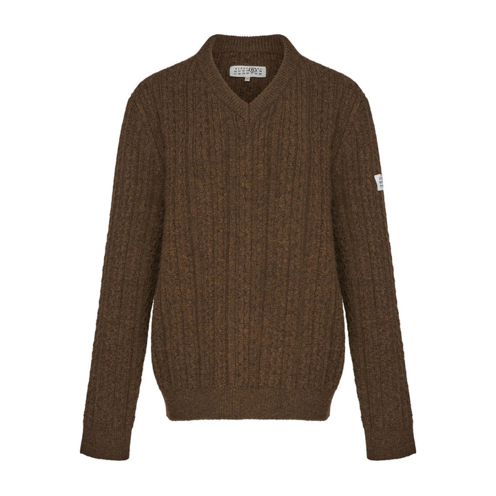Mm6 Maison Margiela Sweaters - Brown | 3dda888ebd866f50aab56bf1d3e1266f9239832a
