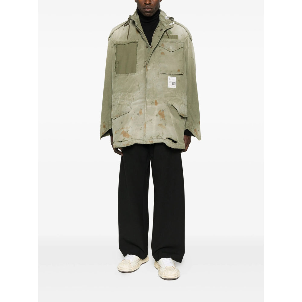 Maison Mihara Yasuhiro Outerwears - Green | 4be0c378f4d637af13101db8e5be2619aa625e2c