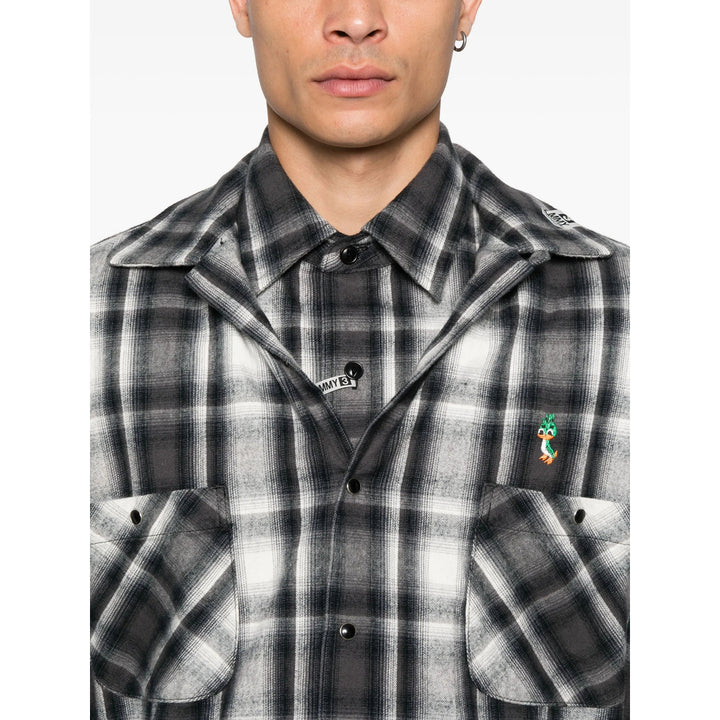 Maison Mihara Yasuhiro Shirts - Gray | e1e1d52aacd119265dfcbb00ada5a5794054a062