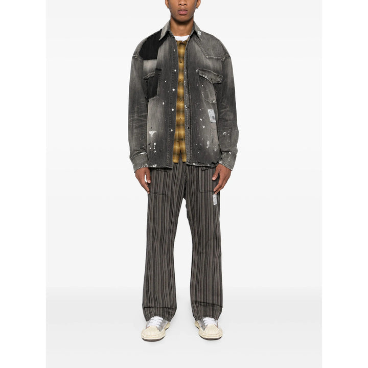 Maison Mihara Yasuhiro Shirts - Black | a822003ab50be2d498e94065350b9eaeeeef7ca0