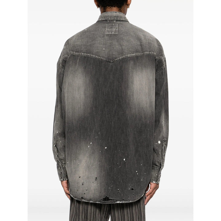 Maison Mihara Yasuhiro Shirts - Black | ceadbe423c7f838d889088c2803d37247538f40e