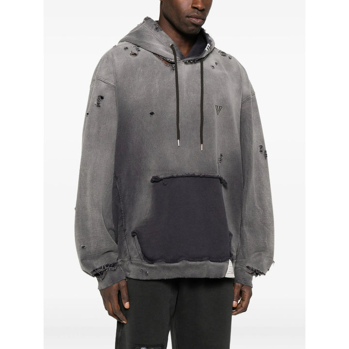 Maison Mihara Yasuhiro Sweatshirts - Black | 9c85eafac65ee5eea9c99c3ad4d9da52f4e1c4e2