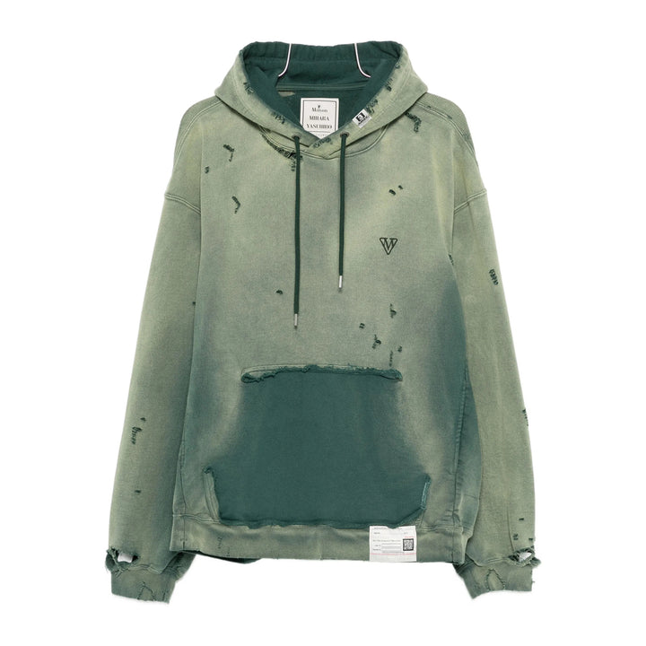 Maison Mihara Yasuhiro Sweatshirts - Green | bf31d47b4cde88292f60f62511cffa43fdddb24f