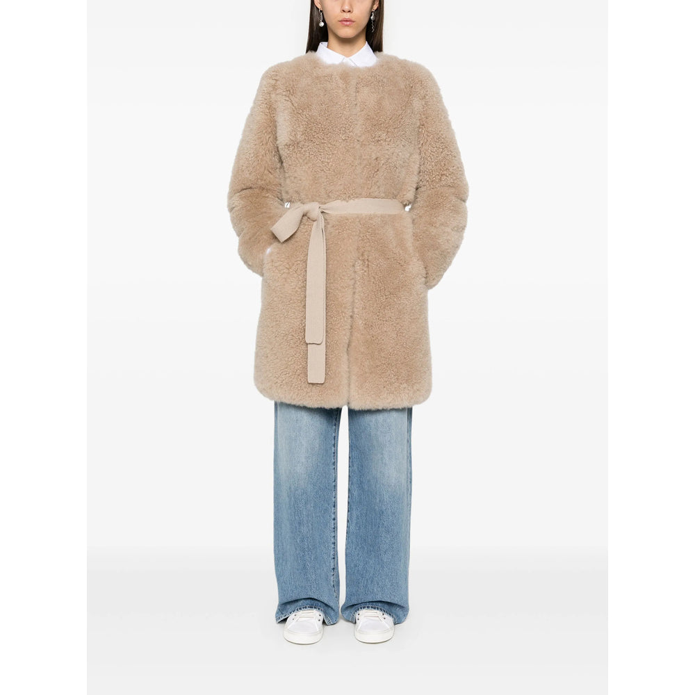 Yves Salomon Coats - Neutral | 910bd9d7410517959a49b287d59636083b0c8156