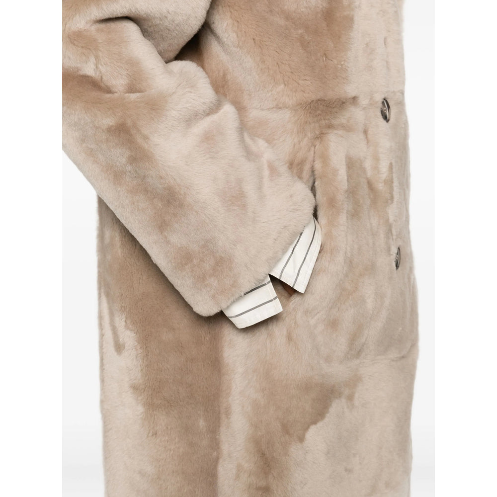 Yves Salomon Coats - Neutral | 8c24f4ed31be2a2dde0eb8e8842d6c92735bfd7c
