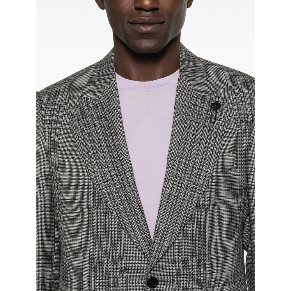 Lardini Jackets - Gray, Black | 10f83eb9f74ad4f446debaa6ae4afced2765d754