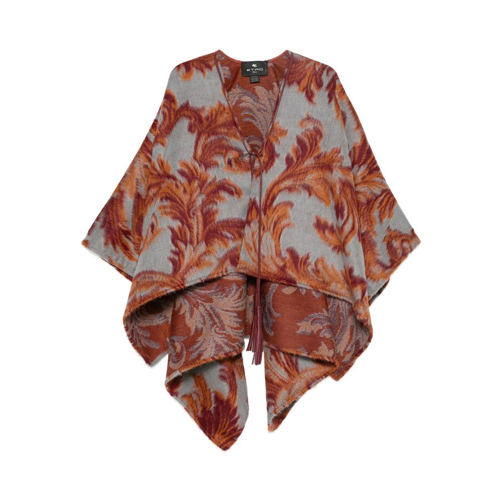 Etro Capes - Blue, Orange | 72dea1718e2a7b5f99e1ef620f282672559dc102