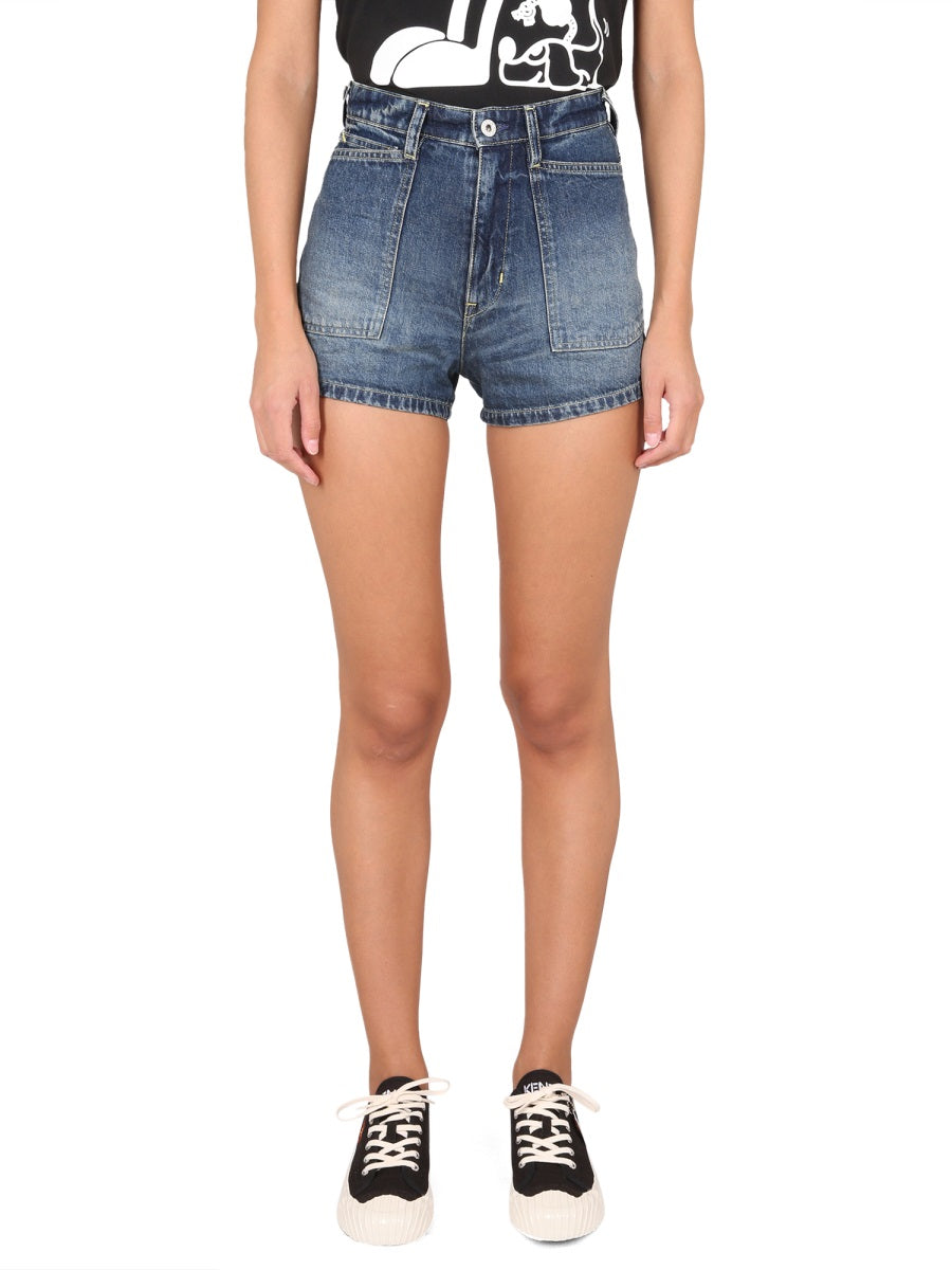Kenzo Shorts - Blue | Wanan Luxury