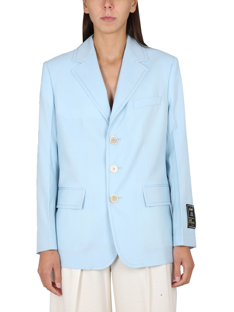 Marni Jackets - Light Blue | Wanan Luxury