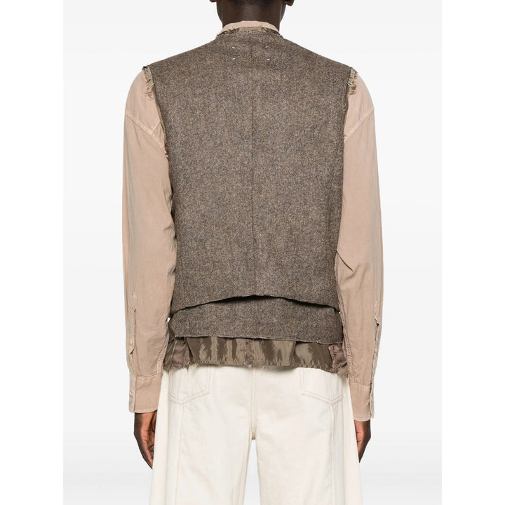 Maison Margiela Outwear Waistcoats - Brown | bebb20abb9b52d1d54635cc8f5c0d811d11b100f