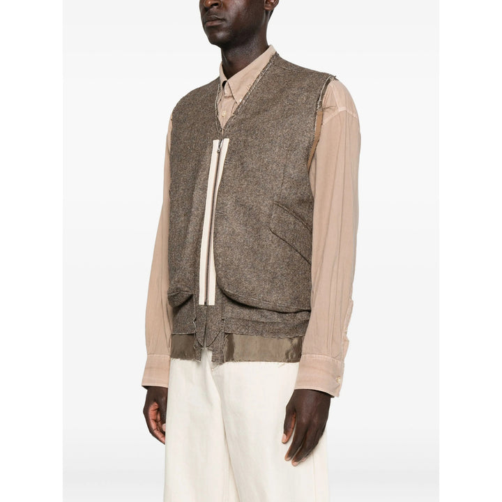 Maison Margiela Outwear Waistcoats - Brown | c46c38e1059af5664b506f4fe9dc0418482e6177