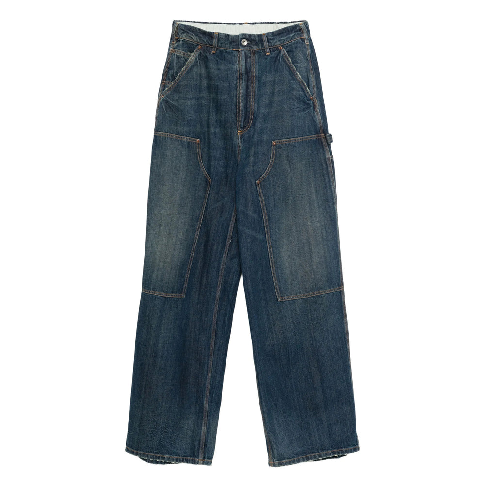 Maison Margiela Pants - Blue | 4157490d66502ad86c4e3db78c9c2d123eac5b01