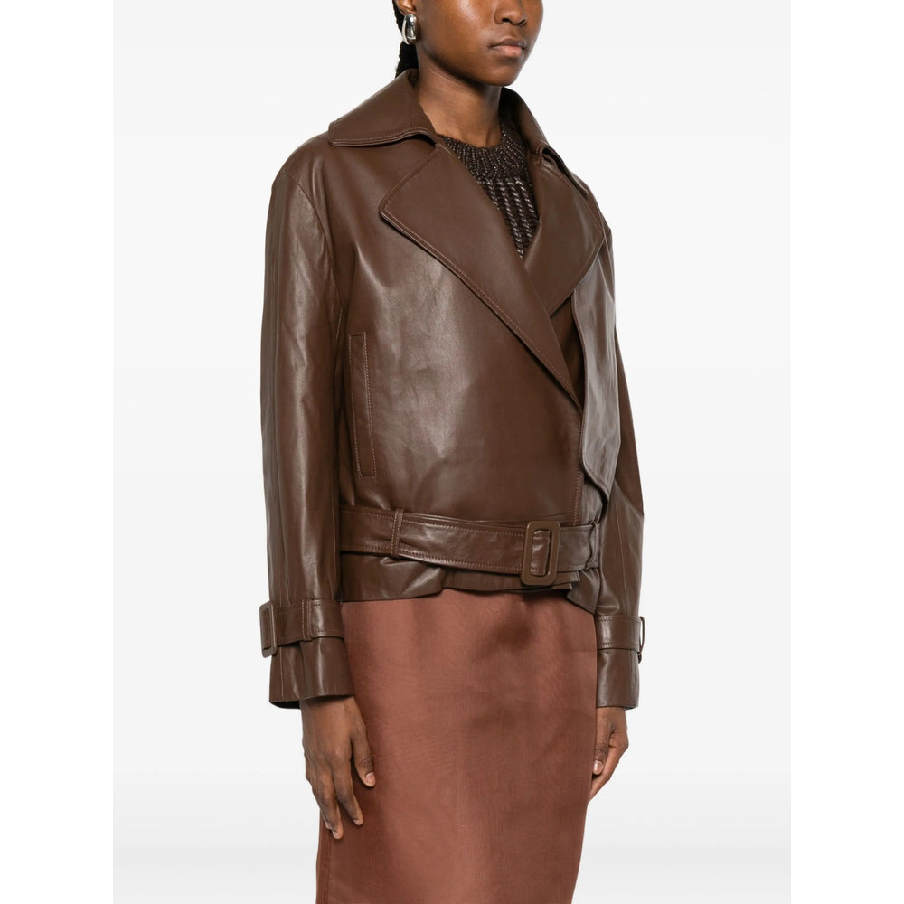 Antonelli Leather Outerwears - Brown | 5a03718a48eeab3b6aa12000c619b104daf74f27