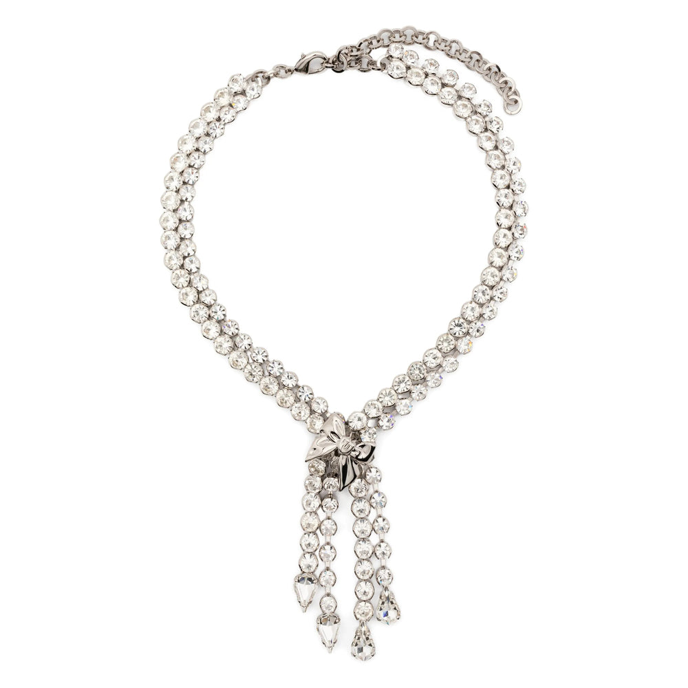 Alessandra Rich Jewellery - Silver, White | 7df654c34f67c4a81d5e7b8a57aa52a130656729