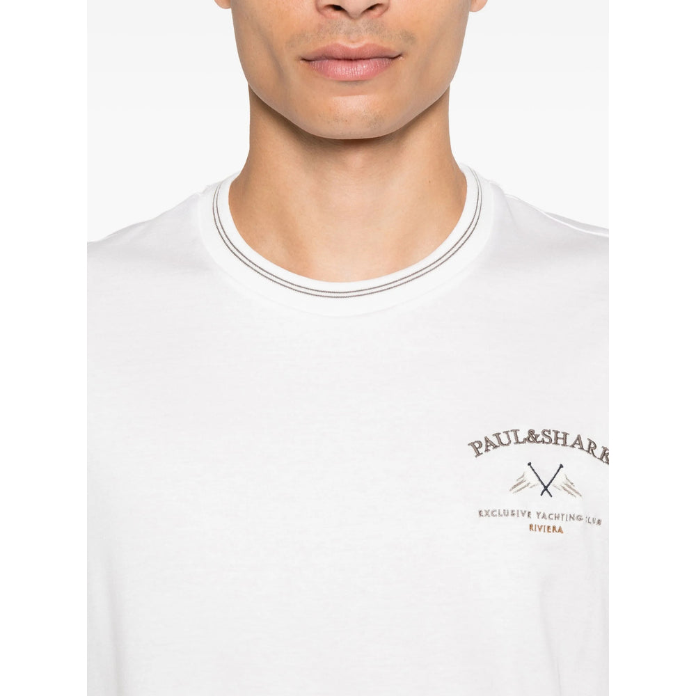 Paul & Shark T Shirts - White | e502c581d7159139c003ed0fa202335200237c5f