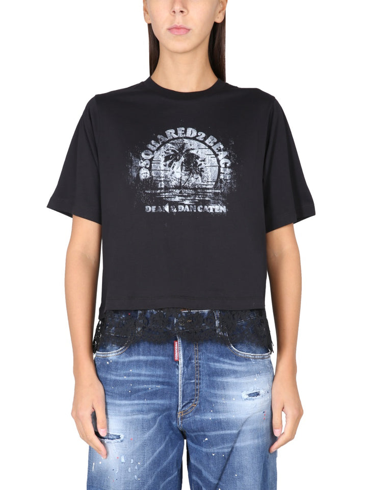 Dsquared2 T shirts - Black | Wanan Luxury
