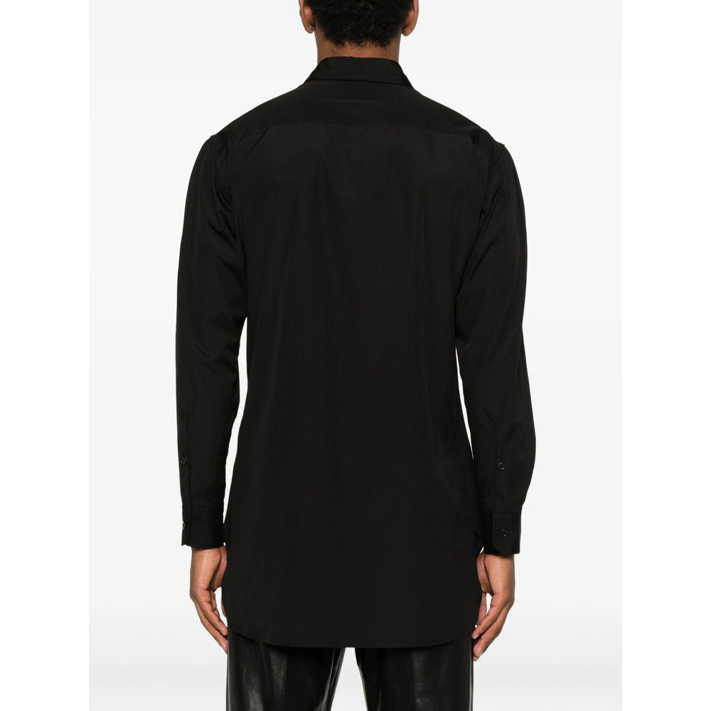 Yohji Yamamoto Shirts - Black | bdf538236ae6084def70d8aafa58c37af1b32f12